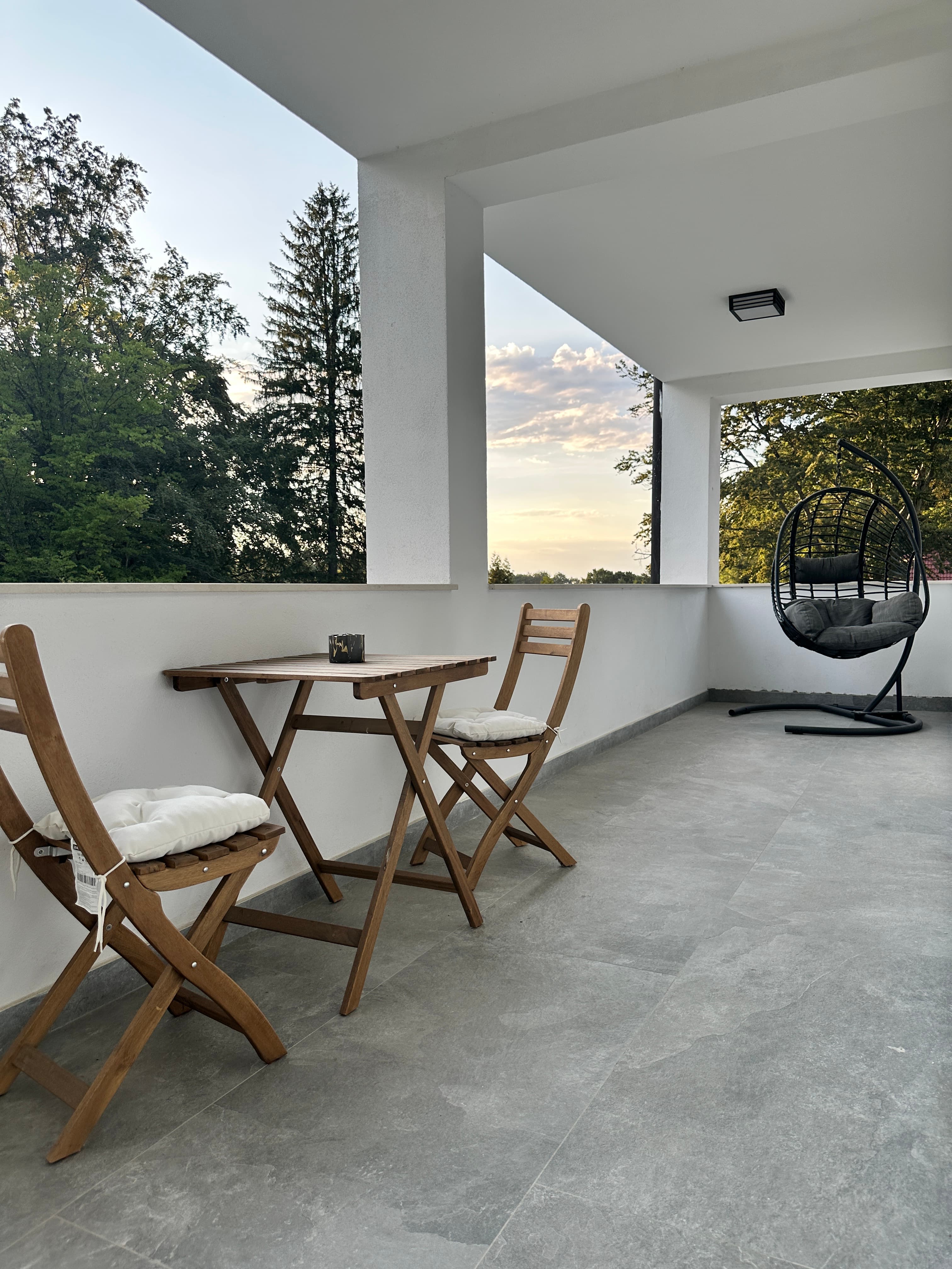 Balcon privat apartament